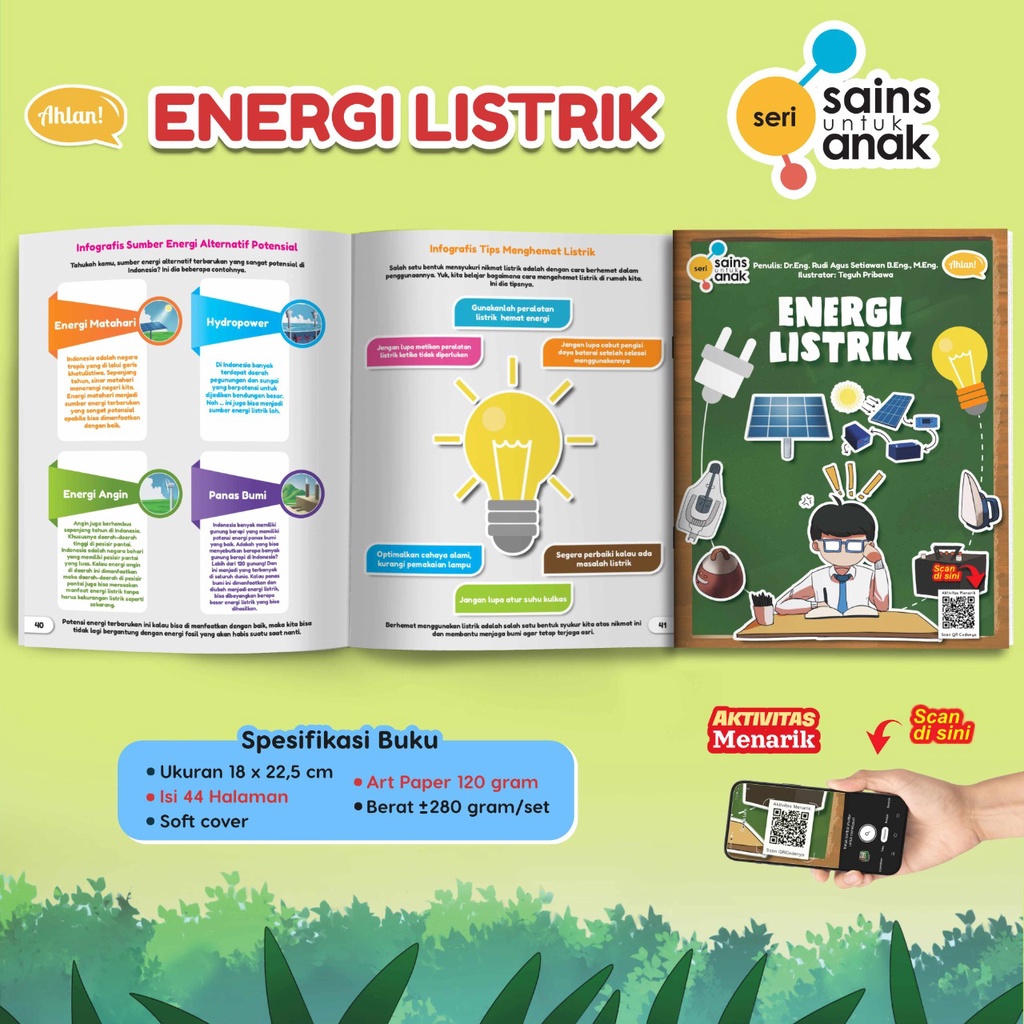 Buku Pengetahuan Anak : Paket Seri Sains untuk Anak (Penerbit Ahlan)