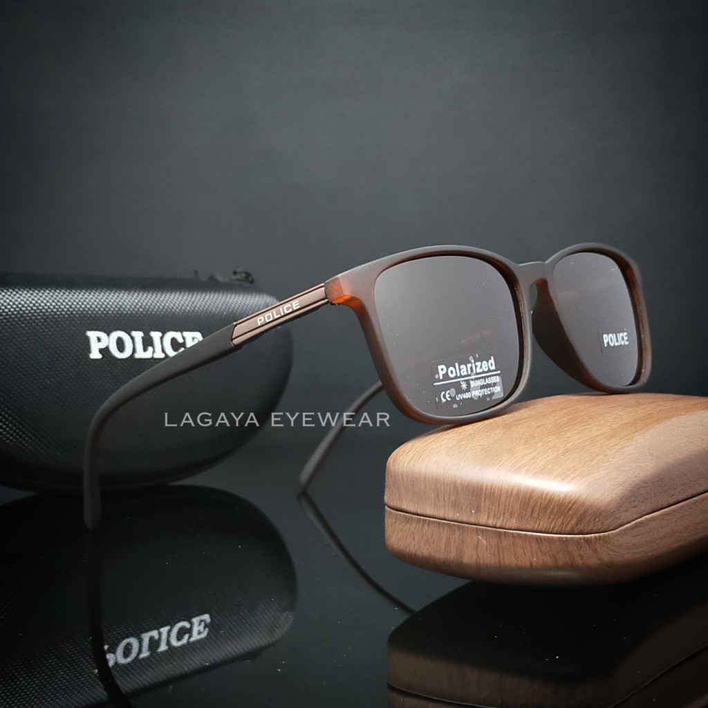 KACAMATA HITAM SPORT TERBARU LENSA KACA PHOTOCROMIC POLARIZED ANTISILAU ANTIRADIASI OUTDOOR INDOOR B
