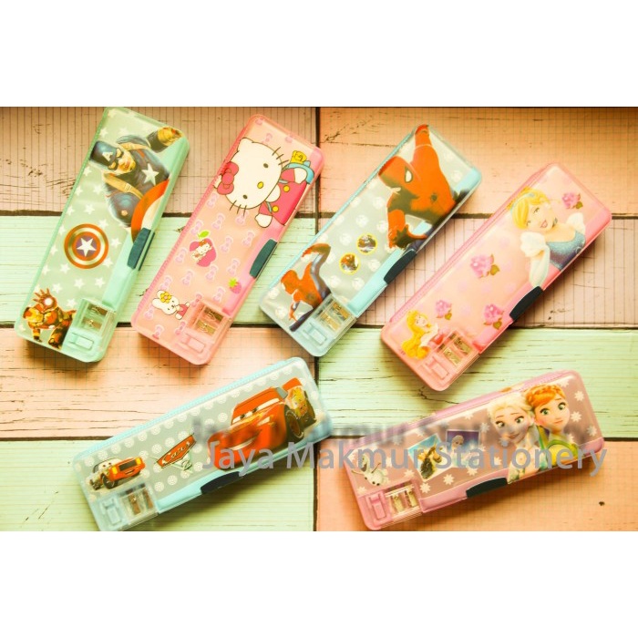 

Mudah Tempat Pensil Magnet Transparan Karakter No.B-8608 Hot Sale