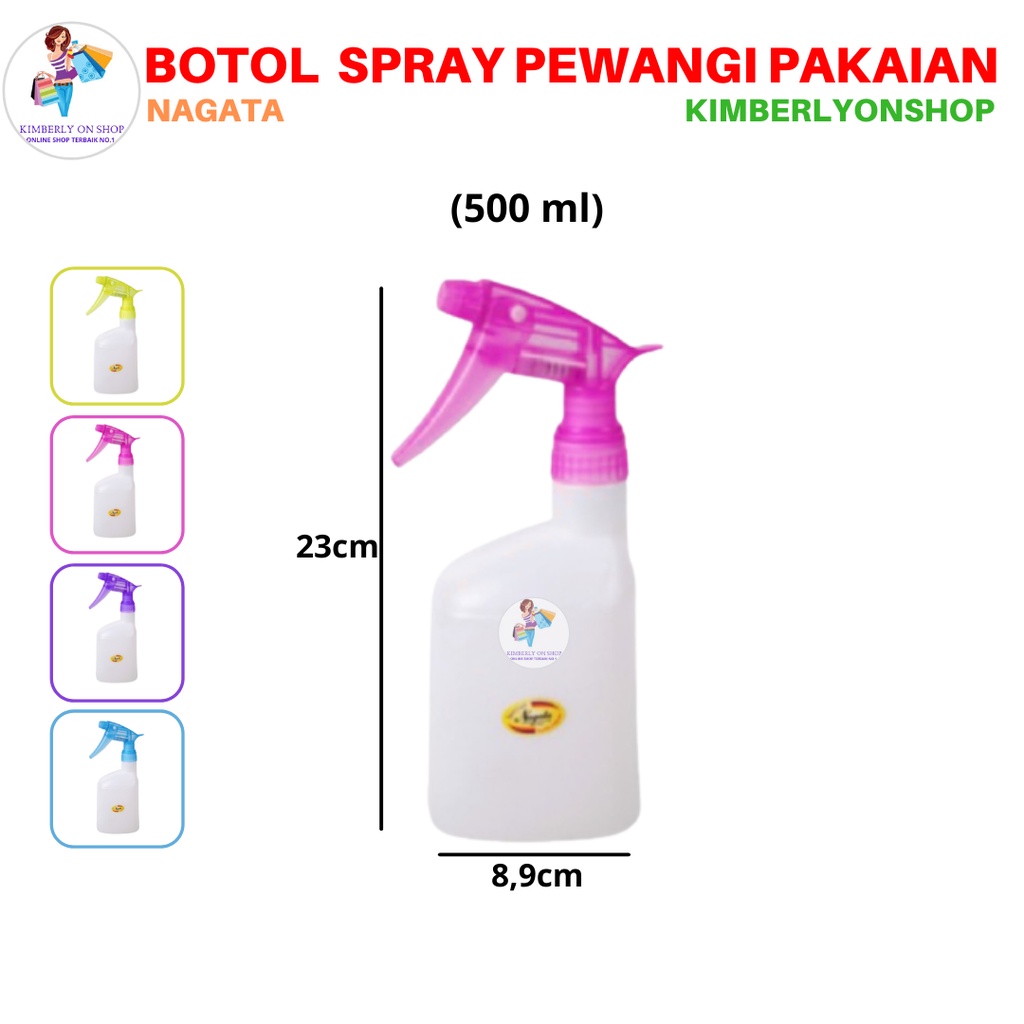 Pewangi Pelembut Pakaian Spray Nagata