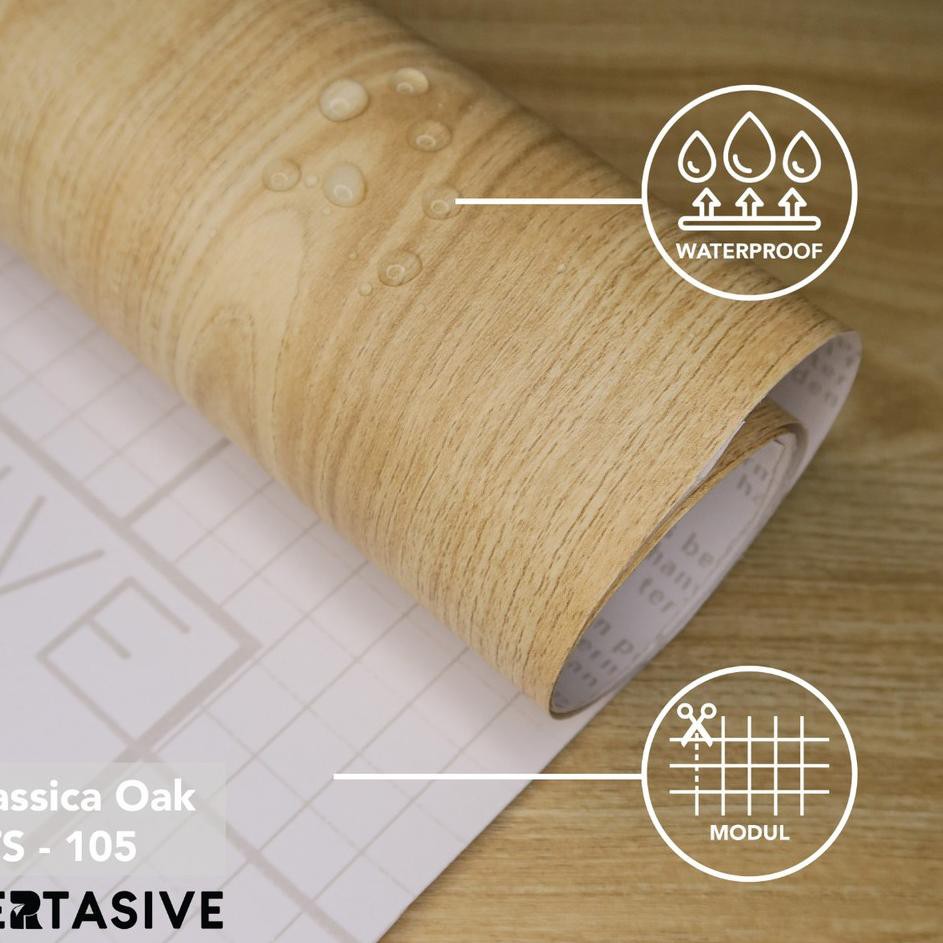 ♙ KERTASIVE PVC INTERIOR FILM - CLASSICA OAK ֍