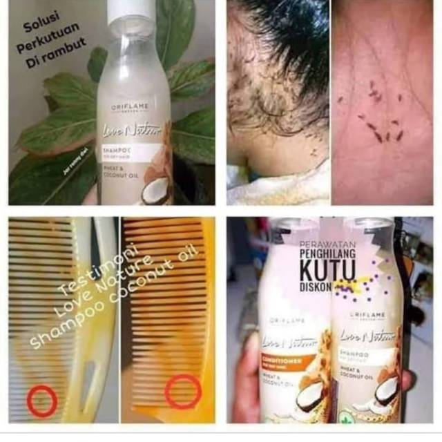 Shampo Anti Kutu Coconut Oil Oriflame