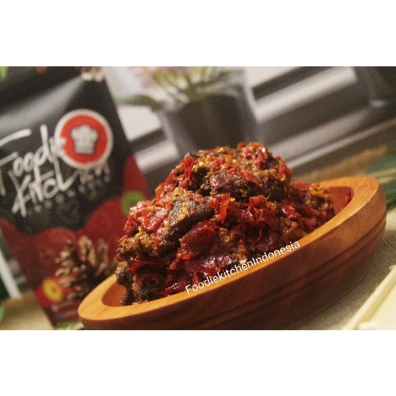 

Dendengbalado dendeng balado dendengdaging FoodiekitchenIndonesia 250gr