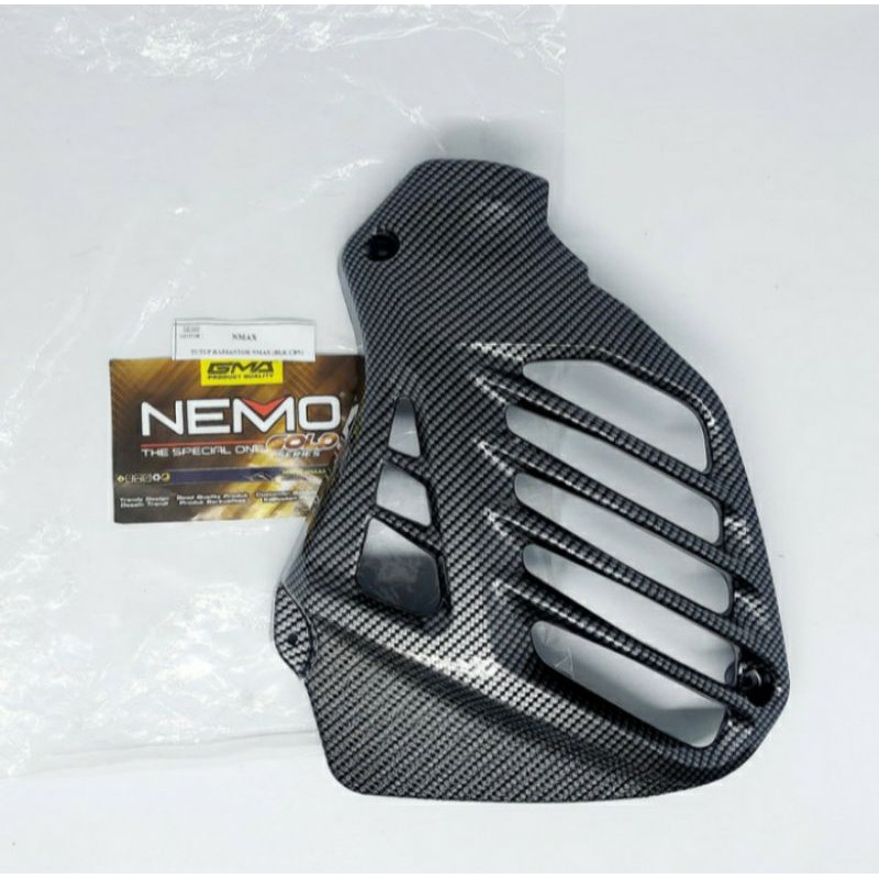 Cover Tutup Radiator Carbon Nemo Nmax 2015 - 2019 OLD