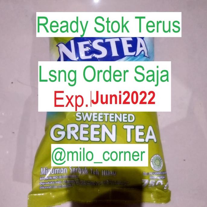 

(BISA COD) Green Tea Nestea 750gram Kemasan baru Rasa lebih enak MURAH Kode 101