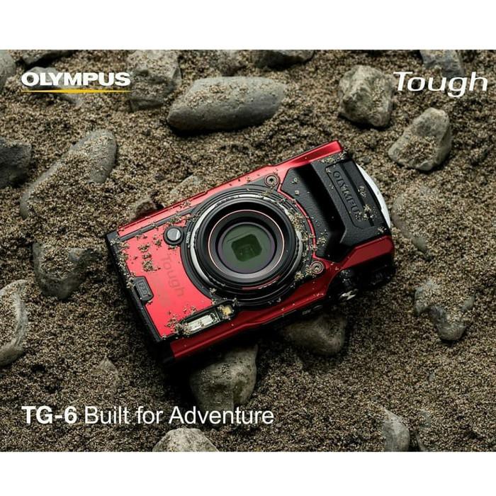 "KD" Olympus Tough TG-6 Red