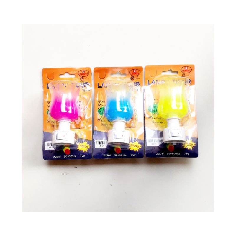 Lampu tidur mini Mini lamp Lampu kamar