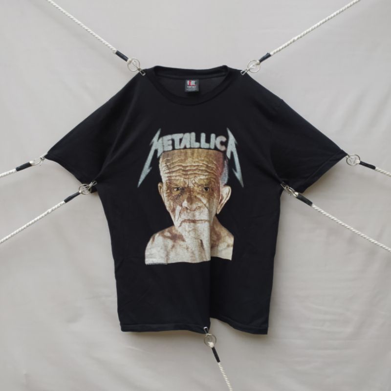 TSHIRT / BAJU / KAOS BAND METALLICA SECOND VINTAGE BOOTLEG