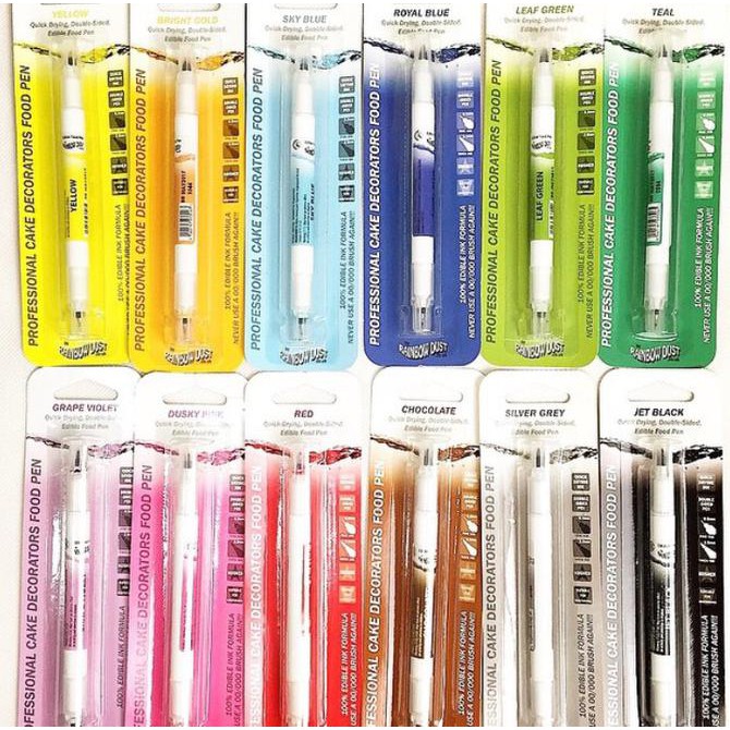

Rainbowdust Edible Pen (Double Pen Tips)