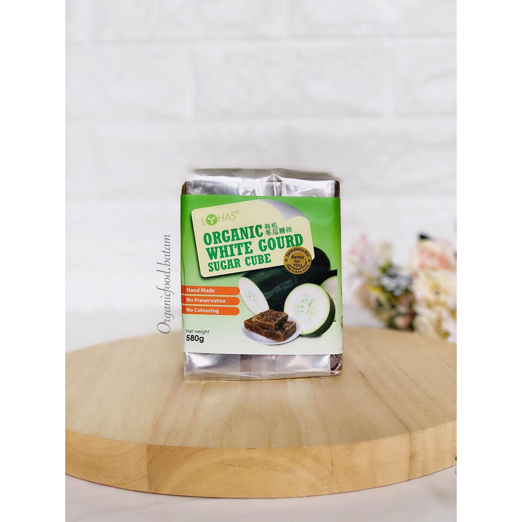 

Organic white gourd sugar cube / Gula kundur organik 580g