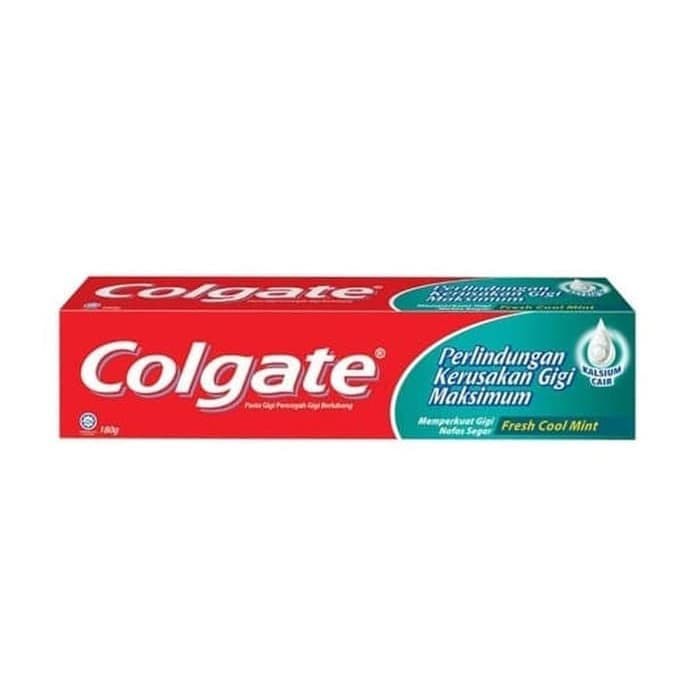 Colgate Fresh Cool Mint Odol Pasta Pemutih Kerusakan Gigi Nafas Segar