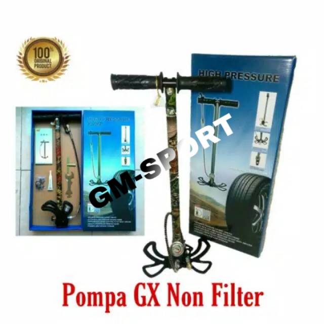 Pompa murah Sengin PCP GX NON Filter Camo Marauder Gejluk Hillpump Predator GM-Sport