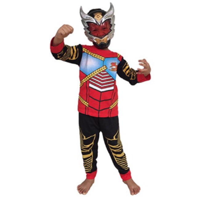 Baju Anak Kostum Topeng  Superhero Pahlawan Indonesia