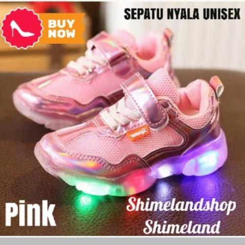 Sepatu Anak Nyala Led Hadiah Kado Sneakers