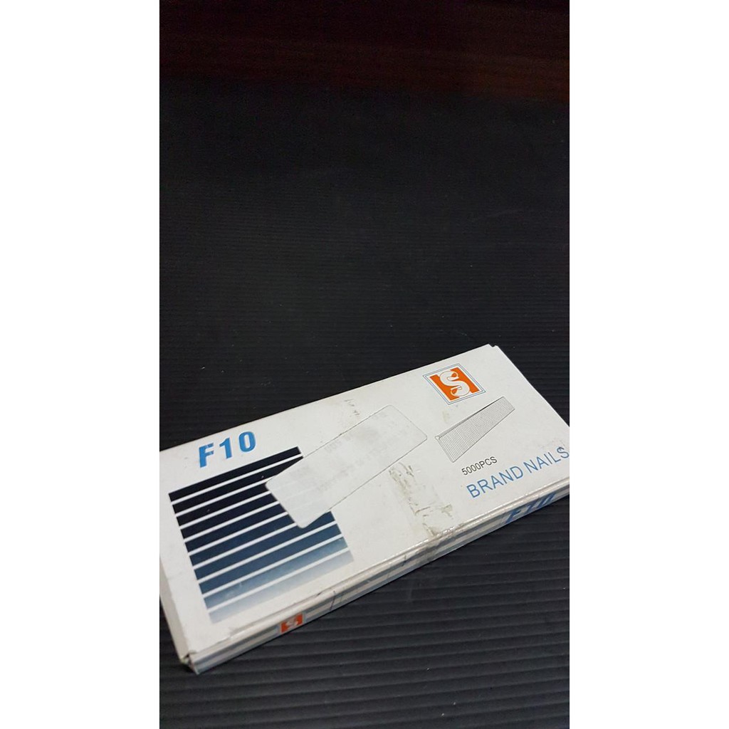 

Isi Staples Tipe F10 S Brand / Isi Stapler / Isi Paku Tembak Kayu l