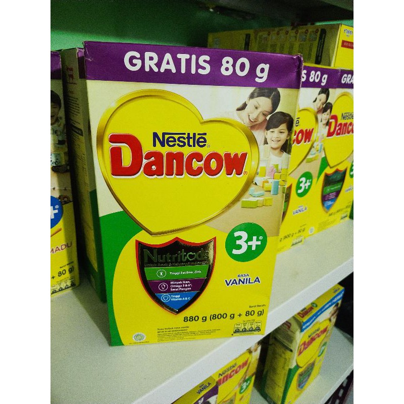 DANCOW 3+ VANILLA DAN MADU MURAH 750/800GRAM &amp; 1kg PROMO