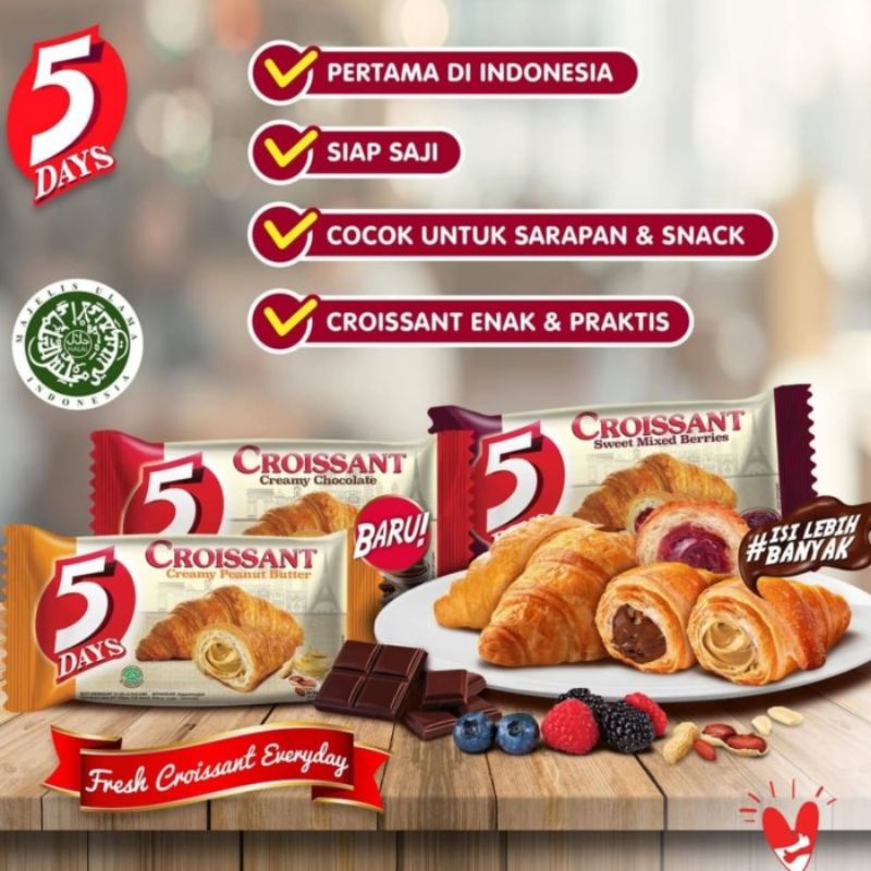 Jual Croissant 5 Days Harga Terbaik Mei 2022 - Shopee Indonesia