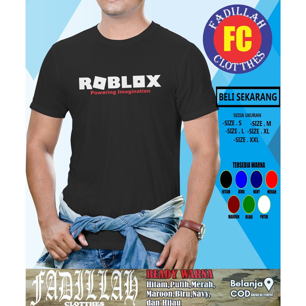 Kaos Roblox Logo Baju Game