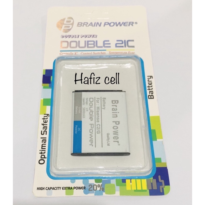 Battery batre Andromax Hisense C2 - G Brain power