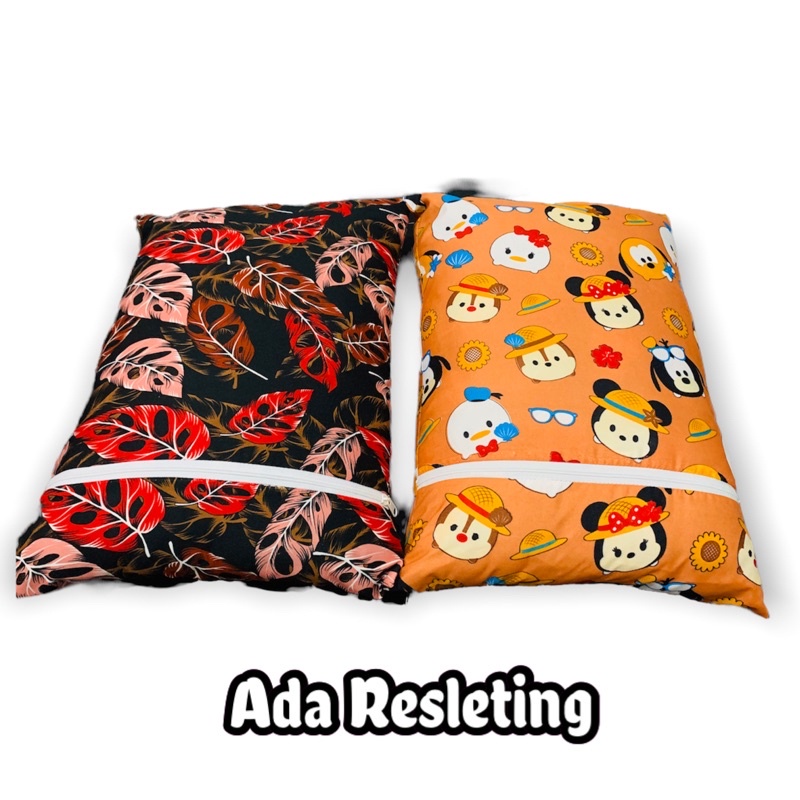 (SB) Sarung bantal Resleting 40x60