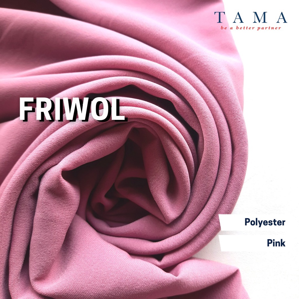 Kain Polyester Busana Muslim Premium Friwol