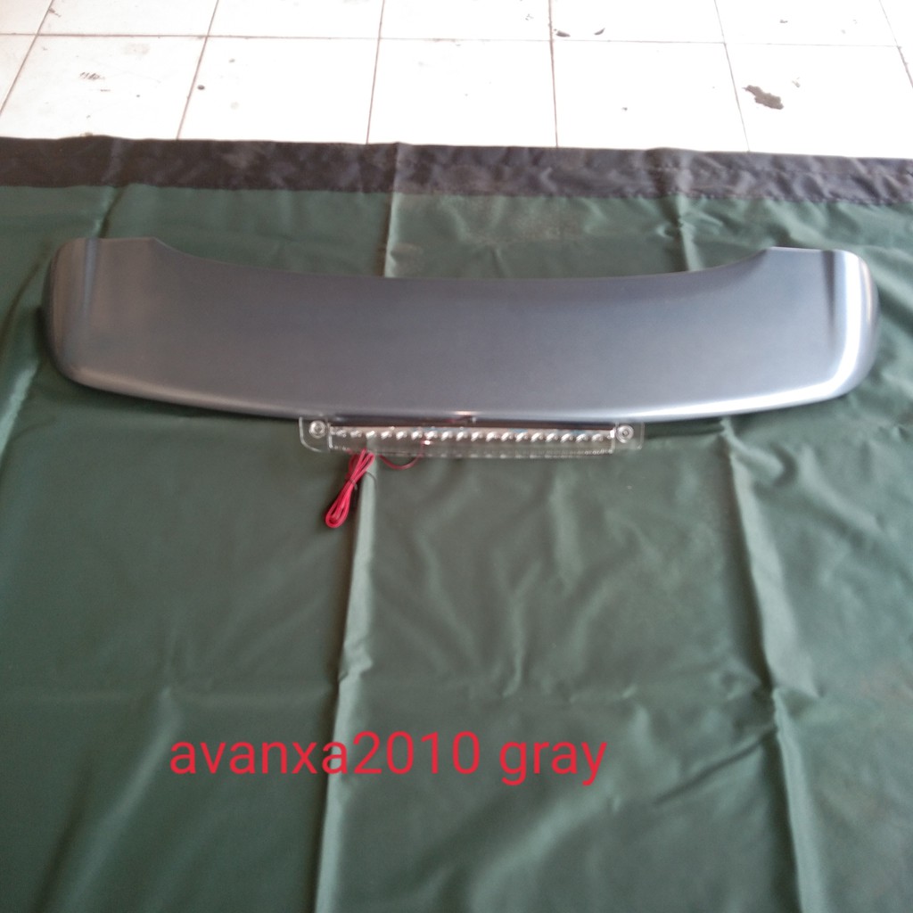 Spoiler Nyala Avanza Xenia Lama / Spoiler + Lampu Avanza Xenia 2010 Standar Grey Murah Berkualitas