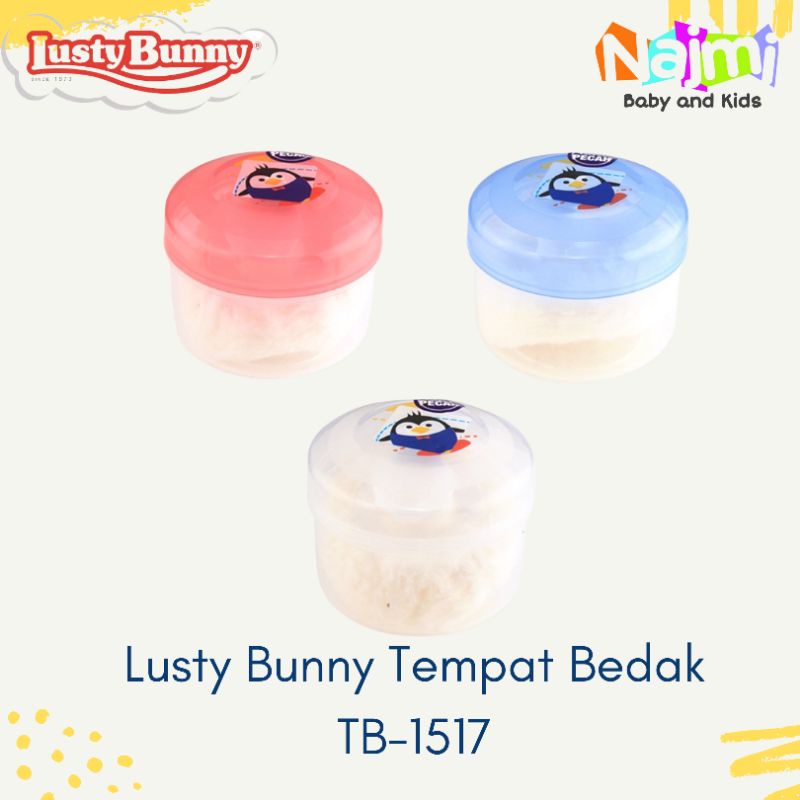 TB1517 Lusty Bunny Tempat Bedak Bayi Powder Case LustyBunny