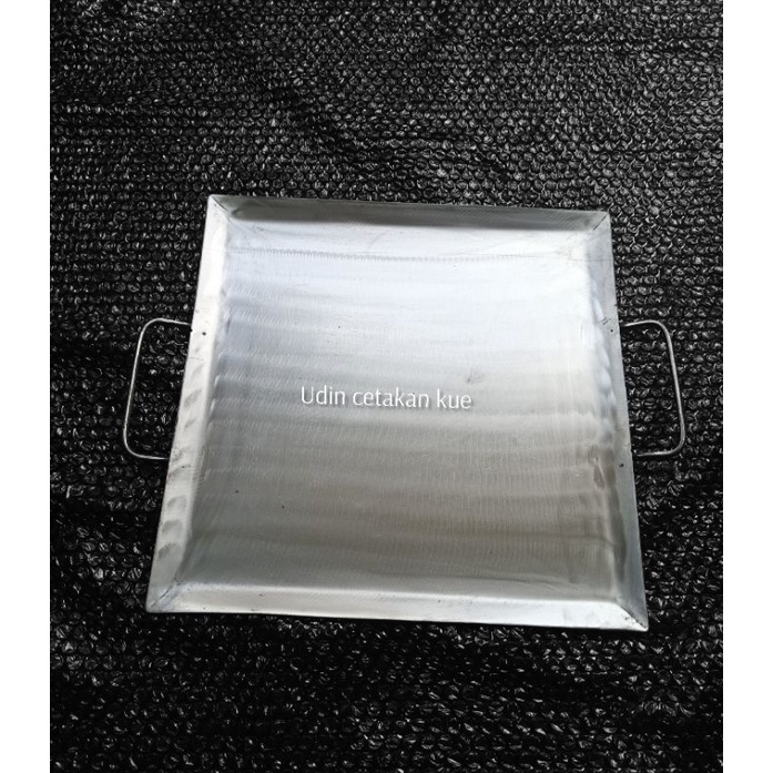 Wajan Roti Bakar Burger Panggangan Sosis Bakar plat Besi Persegi