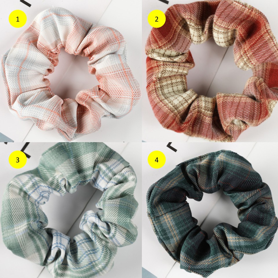 Scrunchies / Scrunchie Hijab / Ikat Rambut Wanita Anak (I010)