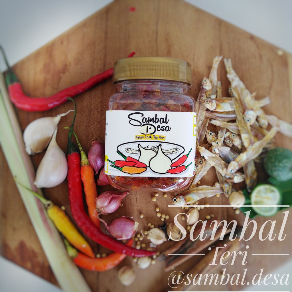 

Sambal Teri Sambal Desa Sambal Homemade Non MSG No Preservative Kemasan Tahan Lama