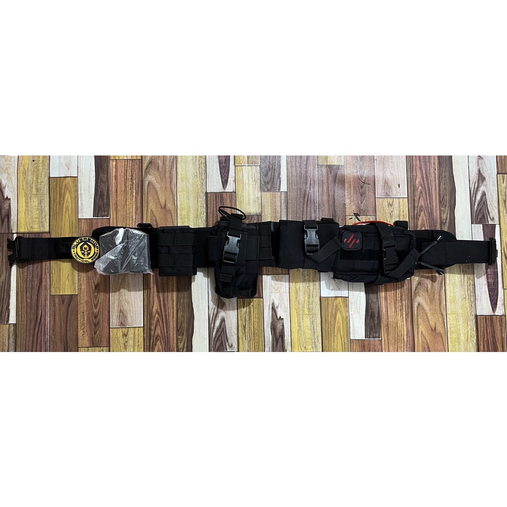 Kopel Tactical Brimob Polri J-Forces Hitam Original Warbelt Fullset