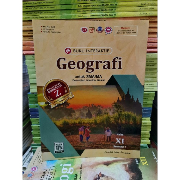 Buku lks pr interaktif geografi kelas XI, 11 semester 1 intan pariwara tahun 2022