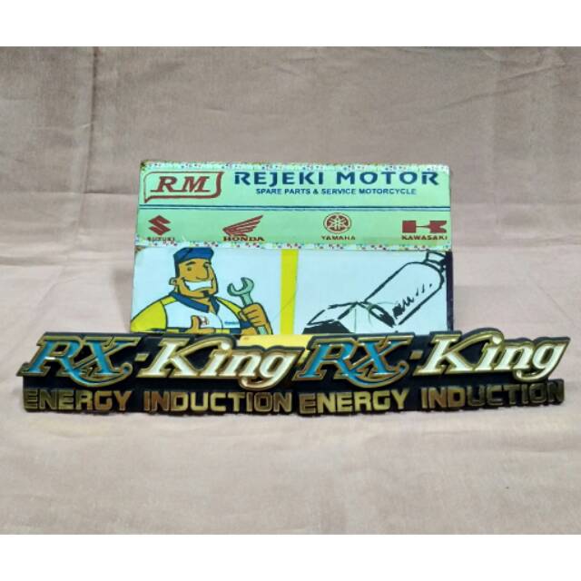 EMBLEM TUTUP ACCU AKI RXK RXKING