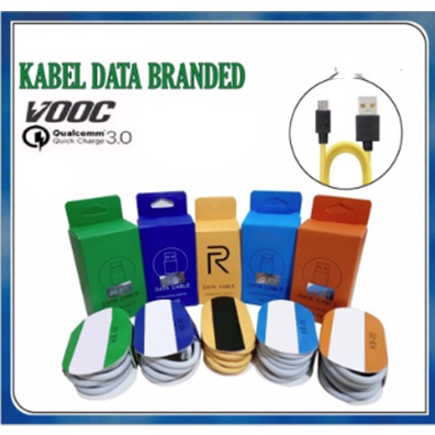 KABEL DATA BRANDED MICRO USB / TYPE C Fast Charging VOOC