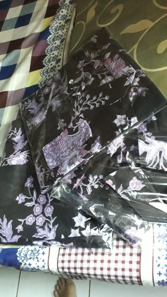 Bisa Pisah - Batik Couple Keluarga Sania Ruffle Ori Ndoro Jowi Dnt Motif Cibulan