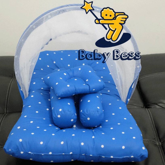 Bayi-Kelambu- Kasur Bayi Lipat Kelambu Bess / Playmate/ Matras Bayi -Kelambu-Bayi.