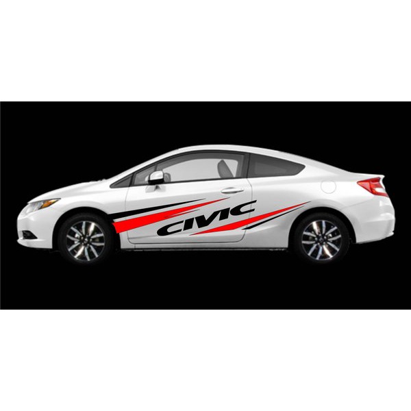 stiker cutting mobil all new civic sedan bmw corolla