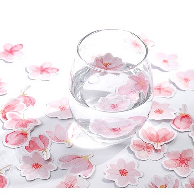 Label Stickers - Cherry Blossom (45pcs)