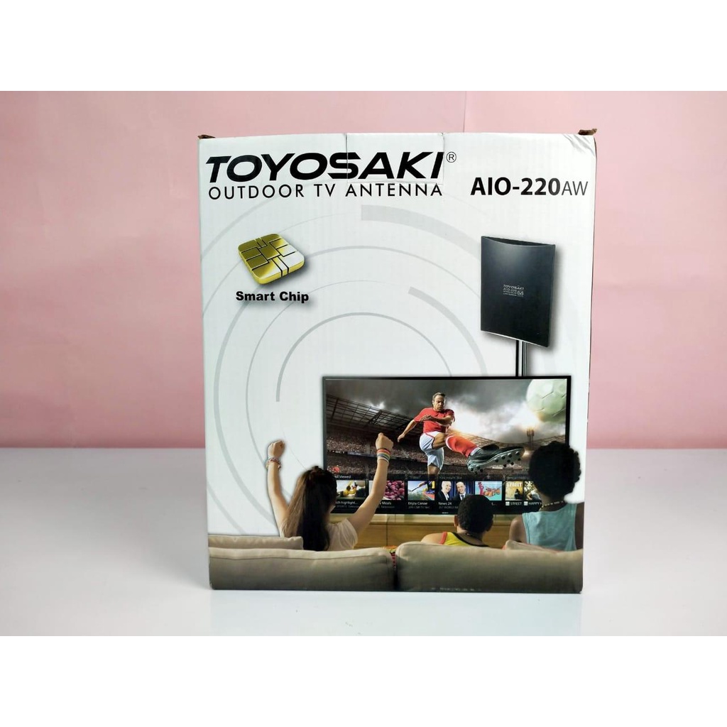 Antena TV Luar / Dalam Analog Toyosaki AIO 220 - Antena toyosaki