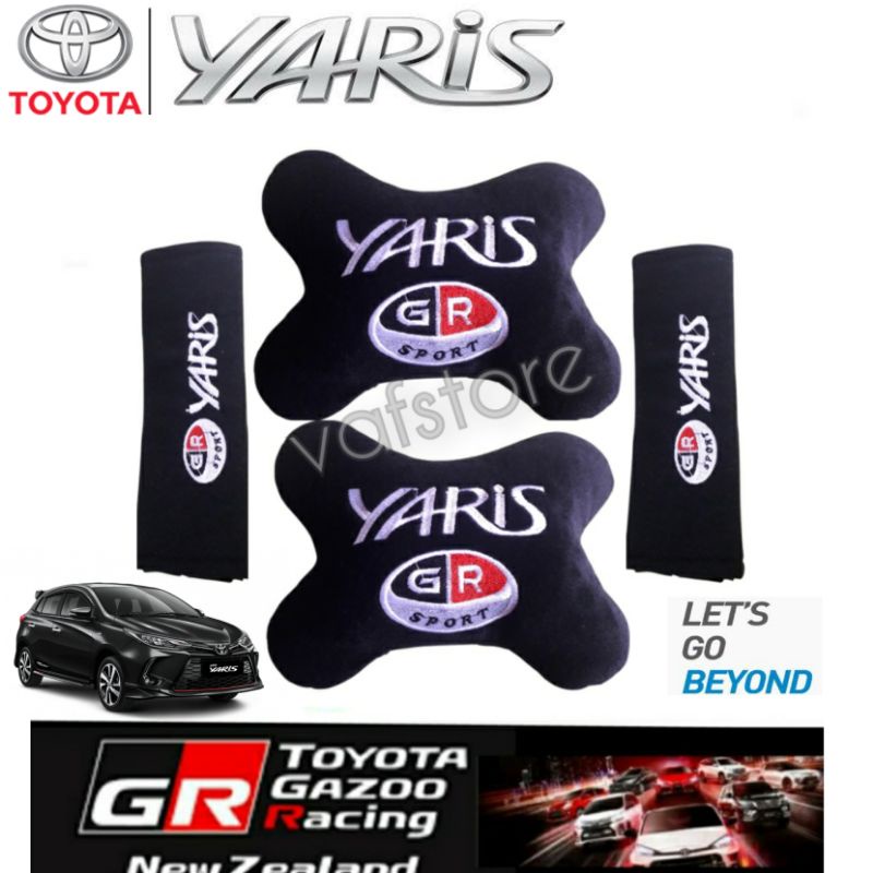 BANTAL MOBIL TOYOTA YARIS GR SPORT WARNA HITAM/BANTAL MOBIL SET PREMIUM/BANTAL MOBIL SET KARAKTER/BA