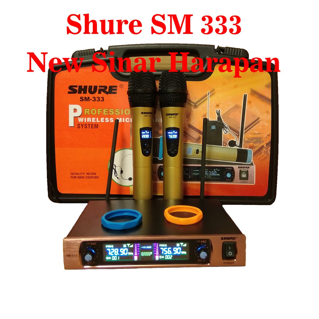 Mic wireless shure sm 333/mic wireless/mic shure/mickrofon shure/mic wireless/mic koper