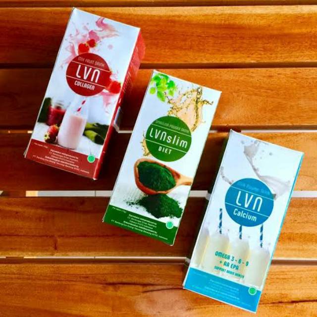 LVN SLIM, LVN CALCIUM, LVN COLLAGEN Herbal Original