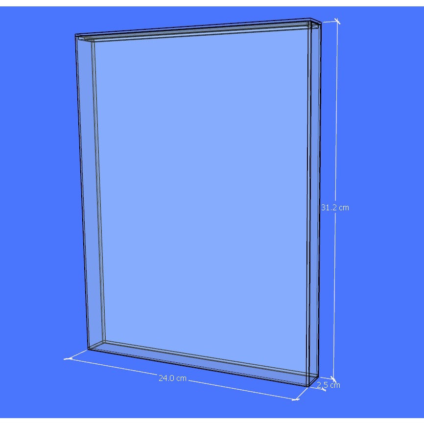 Box Majalah Bazaar BTS / Box Majalah Akrilik