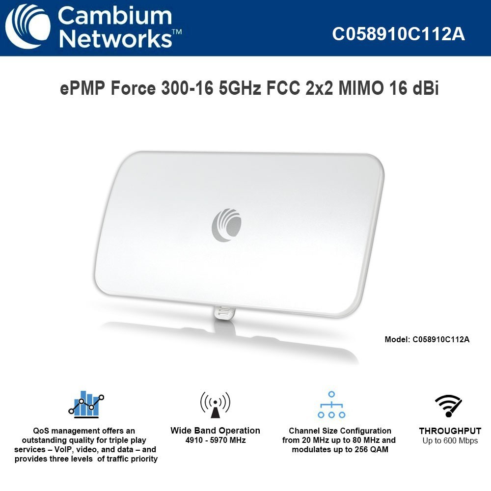 Cambium Networks ePMP Force 300-16 Subscriber Module