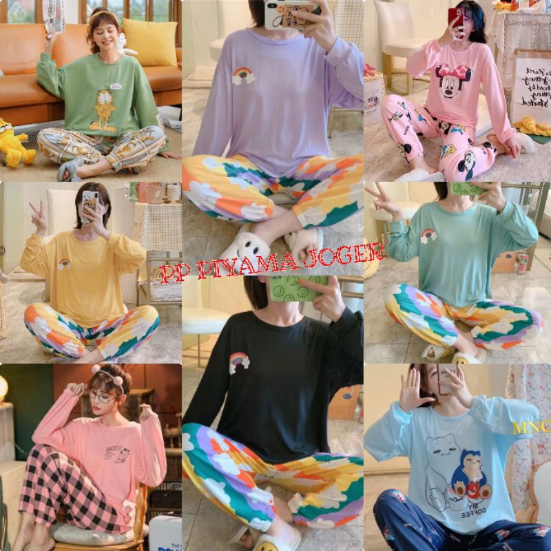 Piyama wanita pp import NEW STYLE/baju tidur/SETELAN PIYAMA