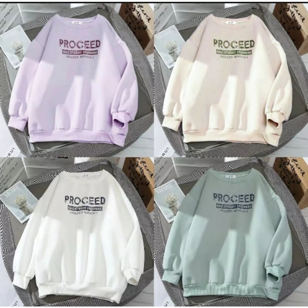 Sweater Proceed (LD 110, P 60) - OVERSIZE SWEATER WANITA