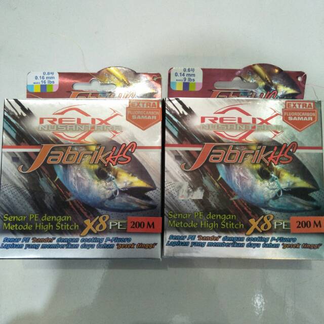 PE jabrik 0.8 dan 0.6