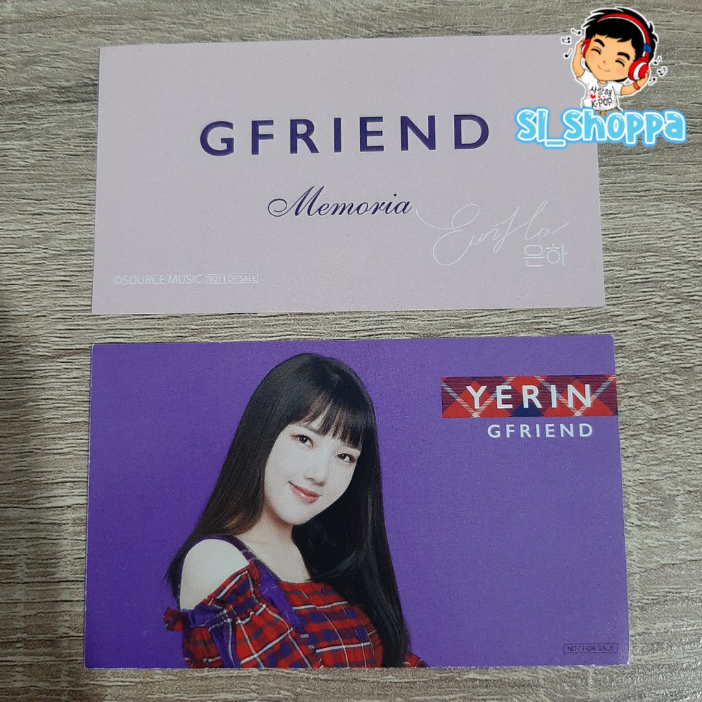 GFRIEND Memoria Japan Regular Album Benefit Official