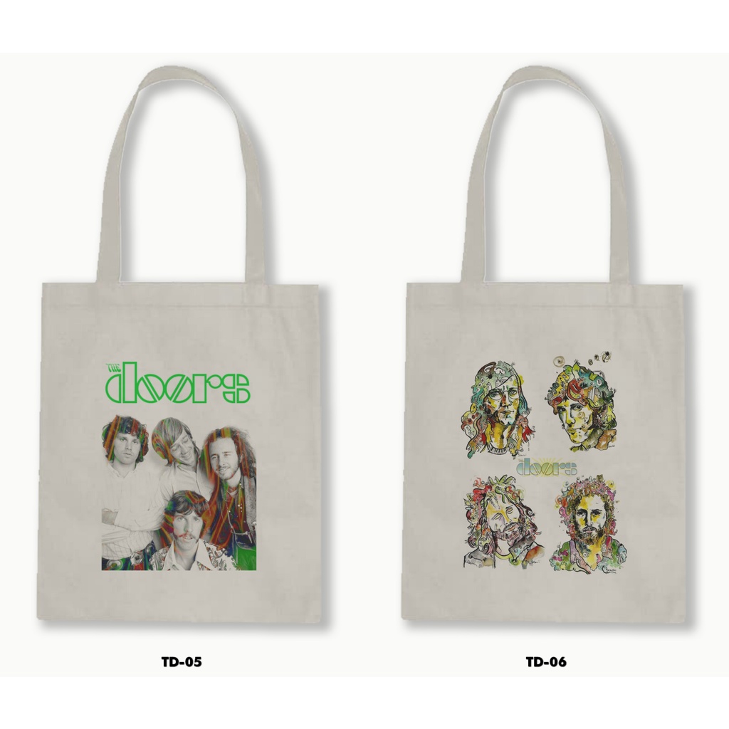 TOTE BAG BLACU - THE DOORS