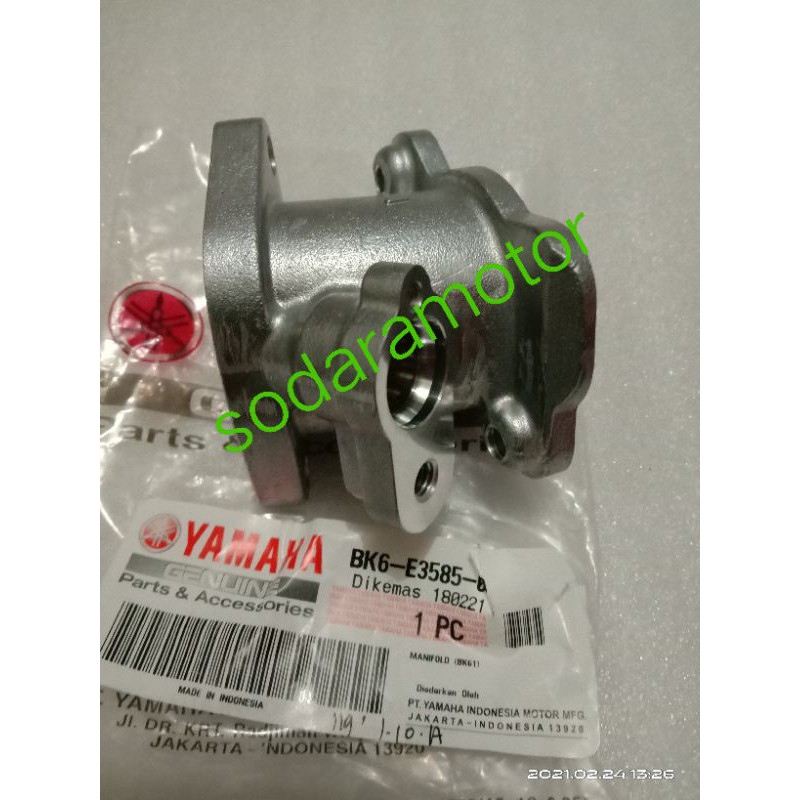manifold intek Bk6 R15 155cc Original YGP